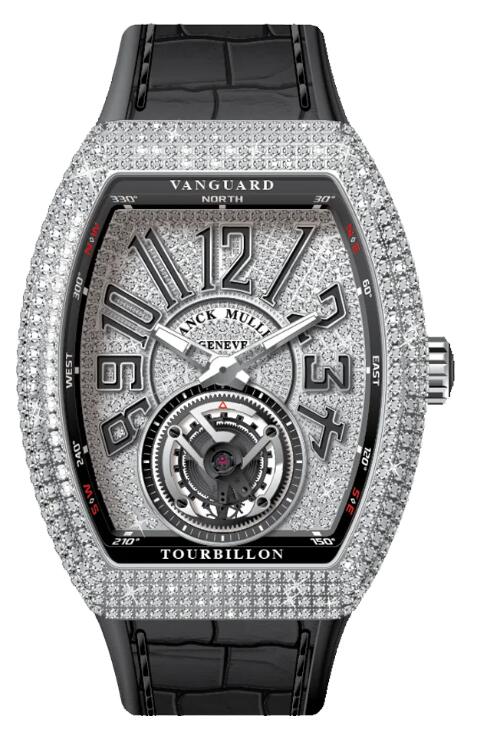 Review Franck Muller Vanguard Tourbillon Replica Watch V 41 T D CD (NR) (AC) (DIAM NR AC)